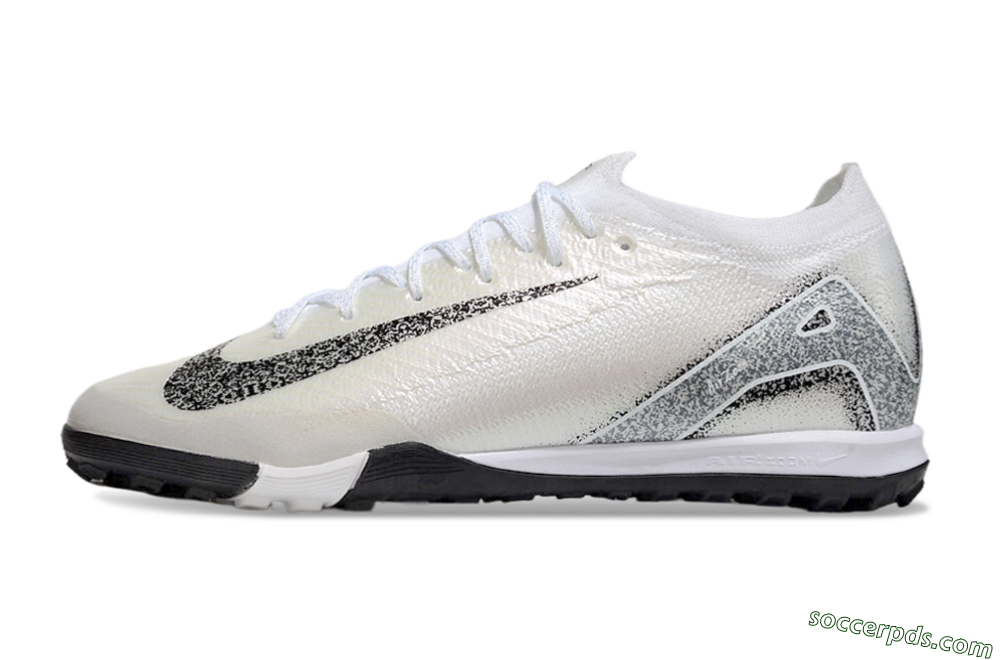 Nike Air Zoom Mercurial Vapor 16 Elite TF Low-Tops Football Shoes - Beige/Black/White 2
