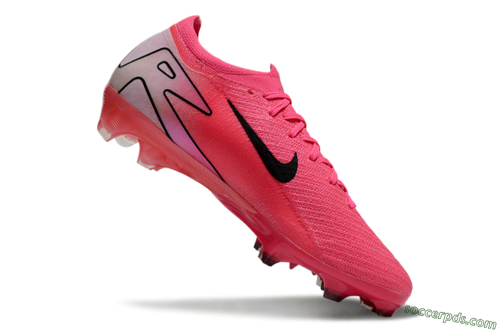 Nike Air Zoom Mercurial Vapor 16 Elite FG Low-Tops Football Boots - Red/Black/Pink 4