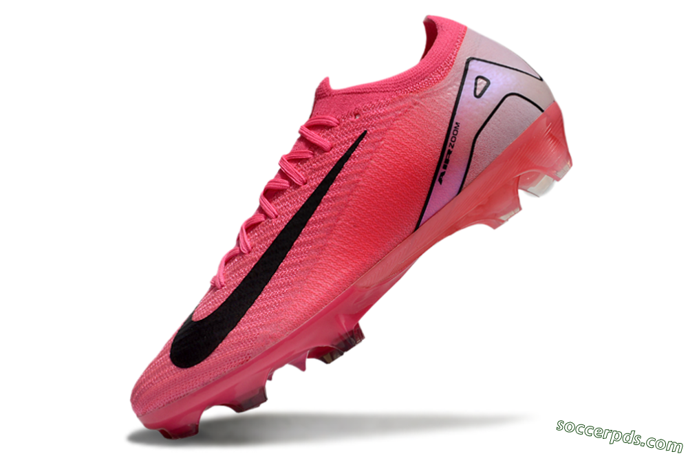 Nike Air Zoom Mercurial Vapor 16 Elite FG Low-Tops Football Boots - Red/Black/Pink 5