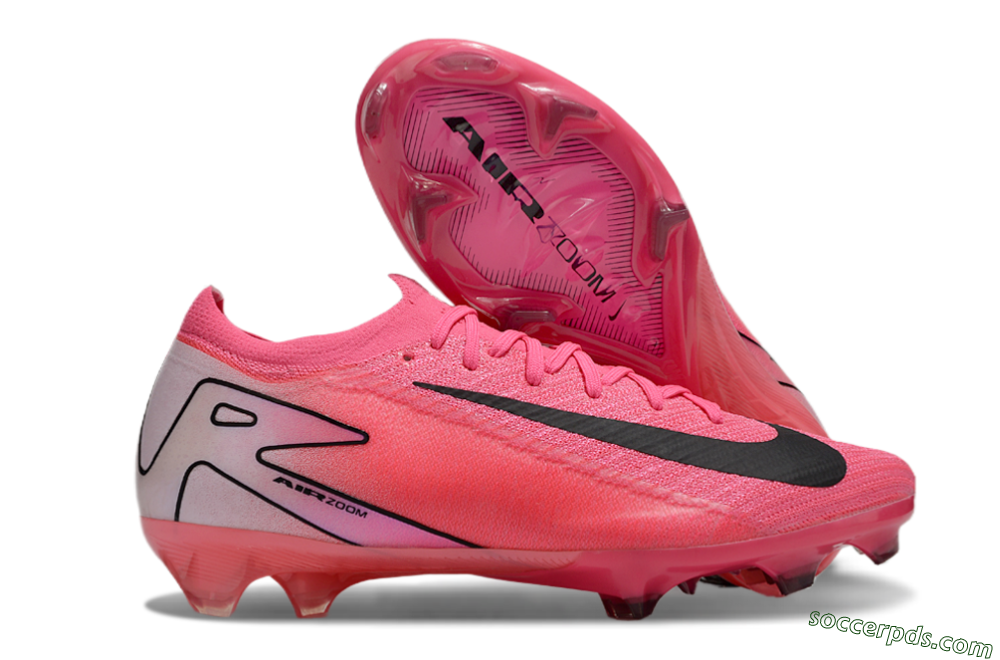 Nike Air Zoom Mercurial Vapor 16 Elite FG Low-Tops Football Boots - Red/Black/Pink 1