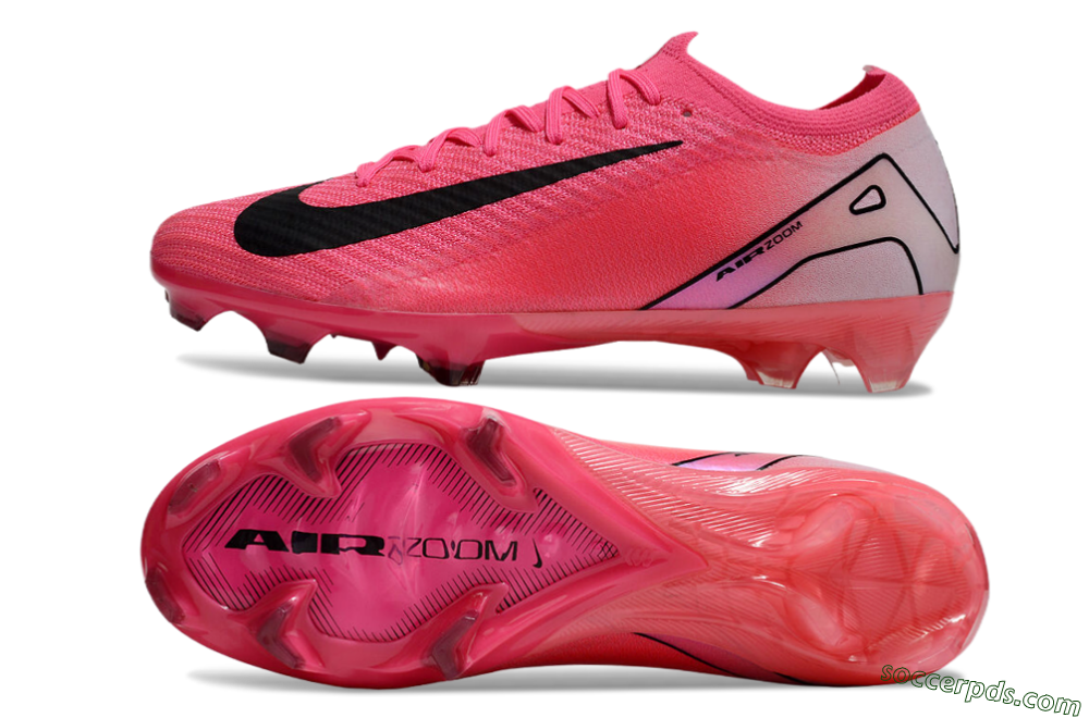 Nike Air Zoom Mercurial Vapor 16 Elite FG Low-Tops Football Boots - Red/Black/Pink 0