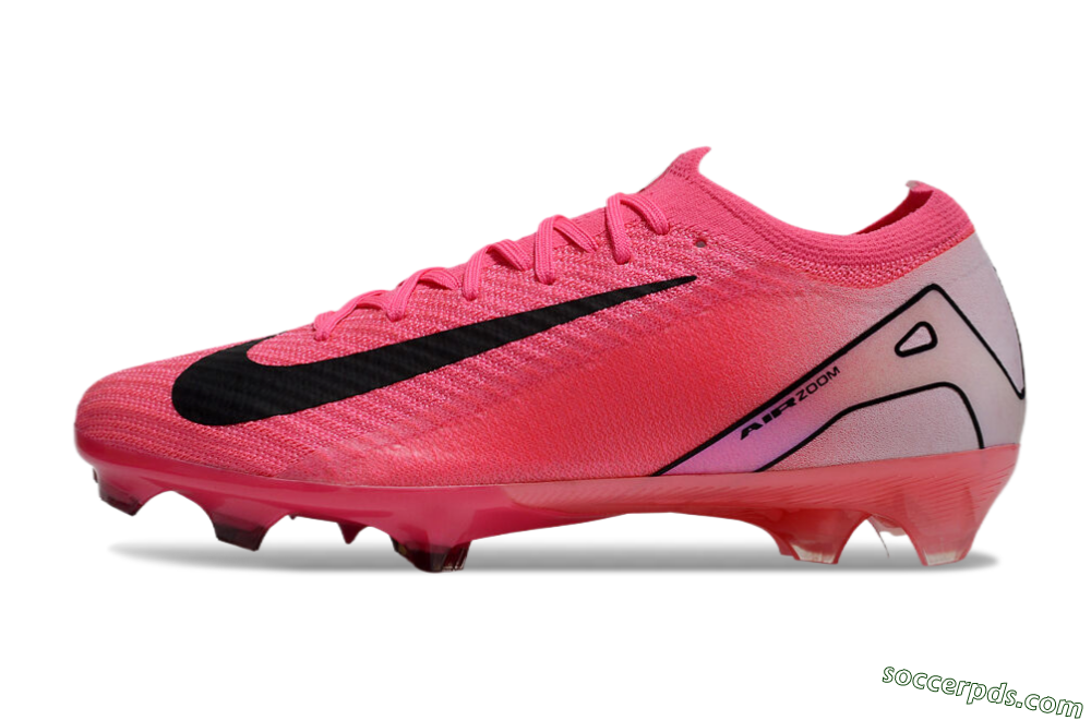 Nike Air Zoom Mercurial Vapor 16 Elite FG Low-Tops Football Boots - Red/Black/Pink 2