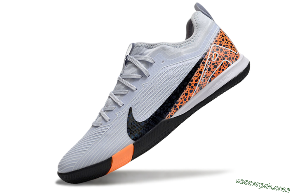 Nike Air Zoom Mercurial Vapor 16 Pro IC Low-Tops Football Shoes - Grey/Black/Leopard 5
