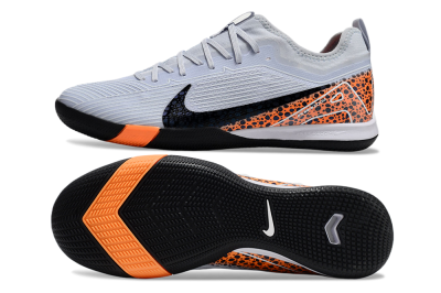 Nike Air Zoom Mercurial Vapor 16 Pro IC Low-Tops Football Shoes - Grey/Black/Leopard