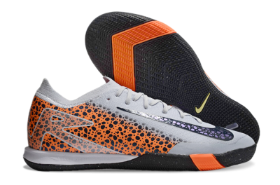 Nike Air Zoom Mercurial Vapor 16 Elite IC Low-Tops Football Shoes - Grey/Black/Leopard