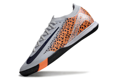 Nike Air Zoom Mercurial Vapor 16 Elite IC Low-Tops Football Shoes - Grey/Black/Leopard