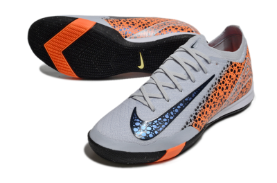 Nike Air Zoom Mercurial Vapor 16 Elite IC Low-Tops Football Shoes - Grey/Black/Leopard