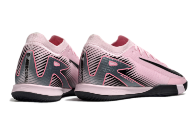 Nike Air Zoom Mercurial Vapor 16 Elite IC Low-Tops Football Shoes - Pink/Black/Silver