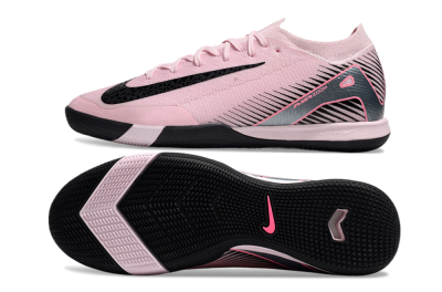 Nike Air Zoom Mercurial Vapor 16 Elite IC Low-Tops Football Shoes - Pink/Black/Silver