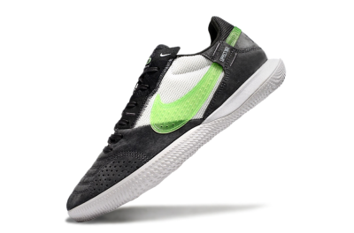 Nike Street Gato IC Low-Tops Football Shoes - Grey/Yellow/White