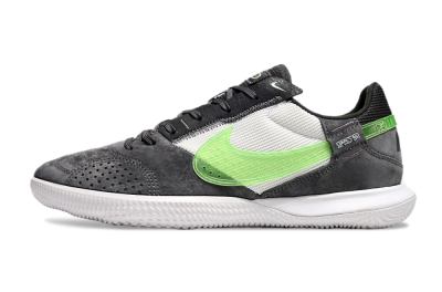 Nike Street Gato IC Low-Tops Football Shoes - Grey/Yellow/White