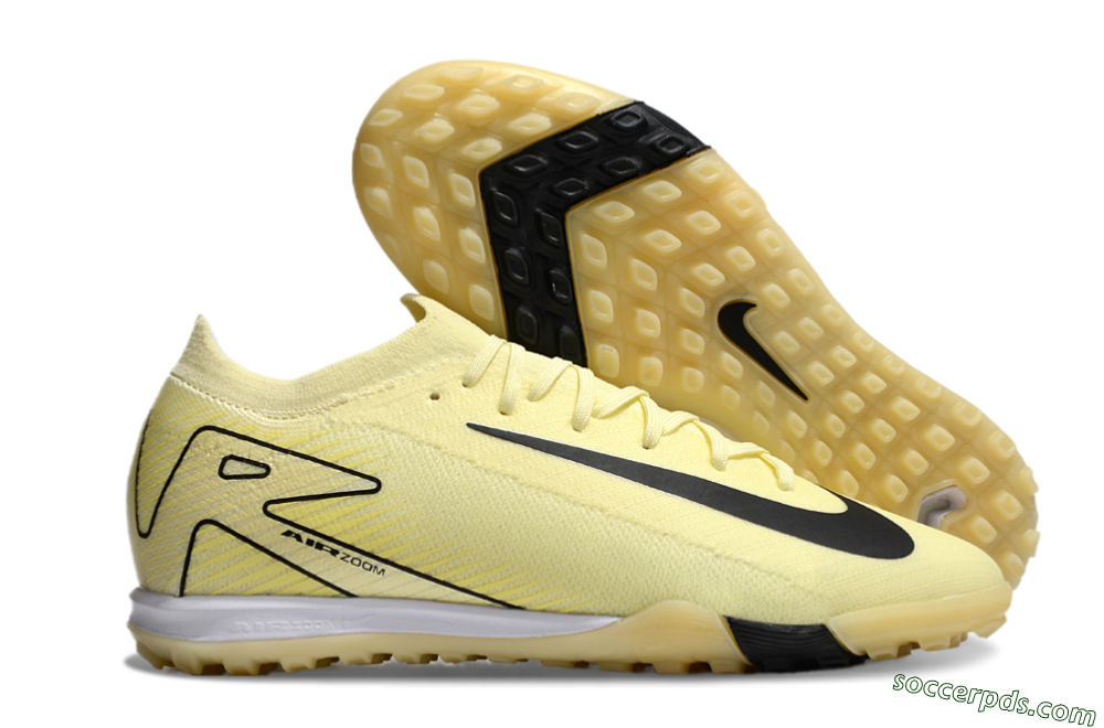 Nike Air Zoom Mercurial Vapor 16 Elite TF Low-Tops Football Shoes - Yellow/Black/White 1