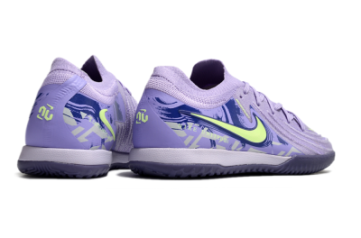 Nike Phantom GX 2 Elite IC Low-Tops Football Shoes - Purple/Yellow/White