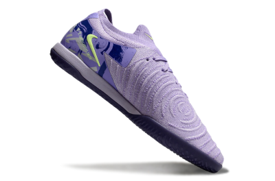 Nike Phantom GX 2 Elite IC Low-Tops Football Shoes - Purple/Yellow/White
