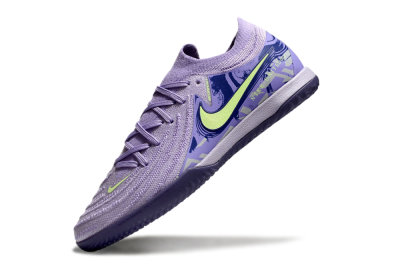 Nike Phantom GX 2 Elite IC Low-Tops Football Shoes - Purple/Yellow/White
