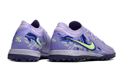 Nike Phantom GX 2 Elite TF Low-Tops Football Shoes - Purple/Yellow/White