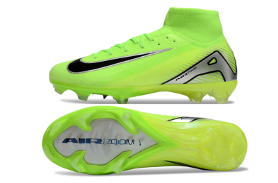Nike Air Zoom Mercurial Superfly 10 Academy FG High-Tops Football Boots - Yellow/Black/Silver