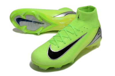 Nike Air Zoom Mercurial Superfly 10 Academy FG High-Tops Football Boots - Yellow/Black/Silver