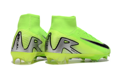 Nike Air Zoom Mercurial Superfly 10 Academy FG High-Tops Football Boots - Yellow/Black/Silver