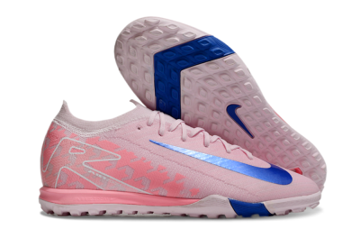 Nike Air Zoom Mercurial Vapor 16 Elite TF Low-Tops Football Shoes - Pink/Blue/White