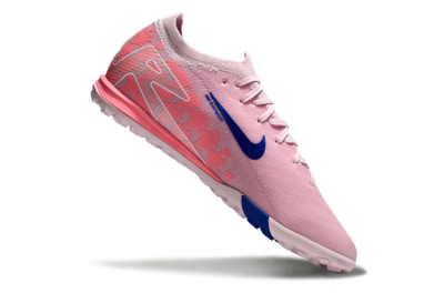 Nike Air Zoom Mercurial Vapor 16 Elite TF Low-Tops Football Shoes - Pink/Blue/White