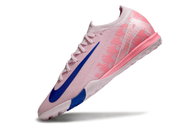 Nike Air Zoom Mercurial Vapor 16 Elite TF Low-Tops Football Shoes - Pink/Blue/White