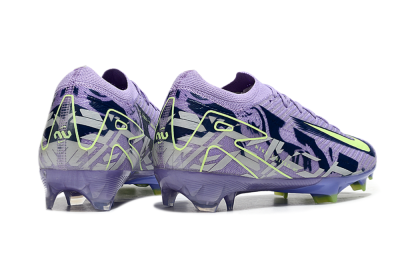 Nike Air Zoom Mercurial Vapor 16 Elite FG Low-Tops Football Boots - Purple/Yellow/White