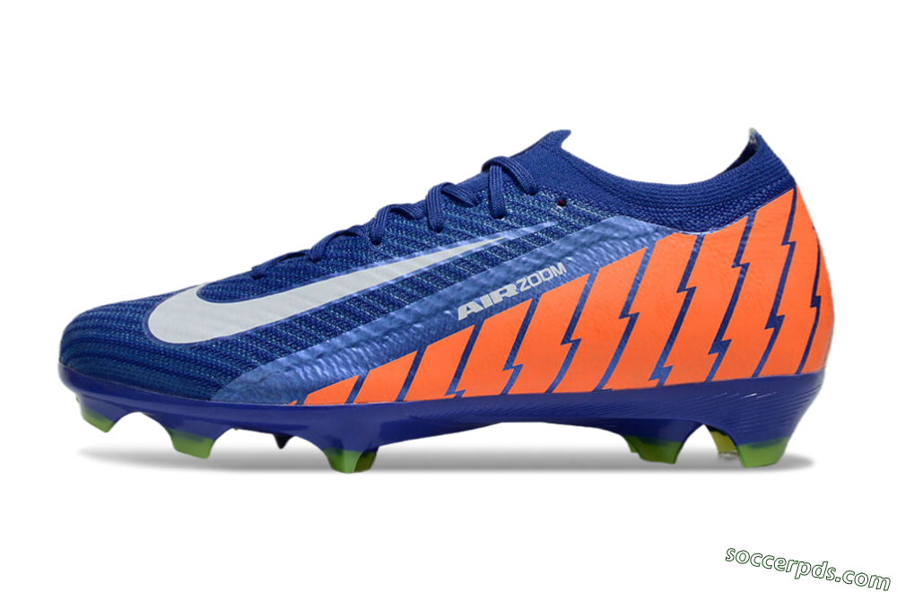 Nike Air Zoom Mercurial Vapor 16 Elite FG Low-Tops Football Boots - Blue/White/Orange 2