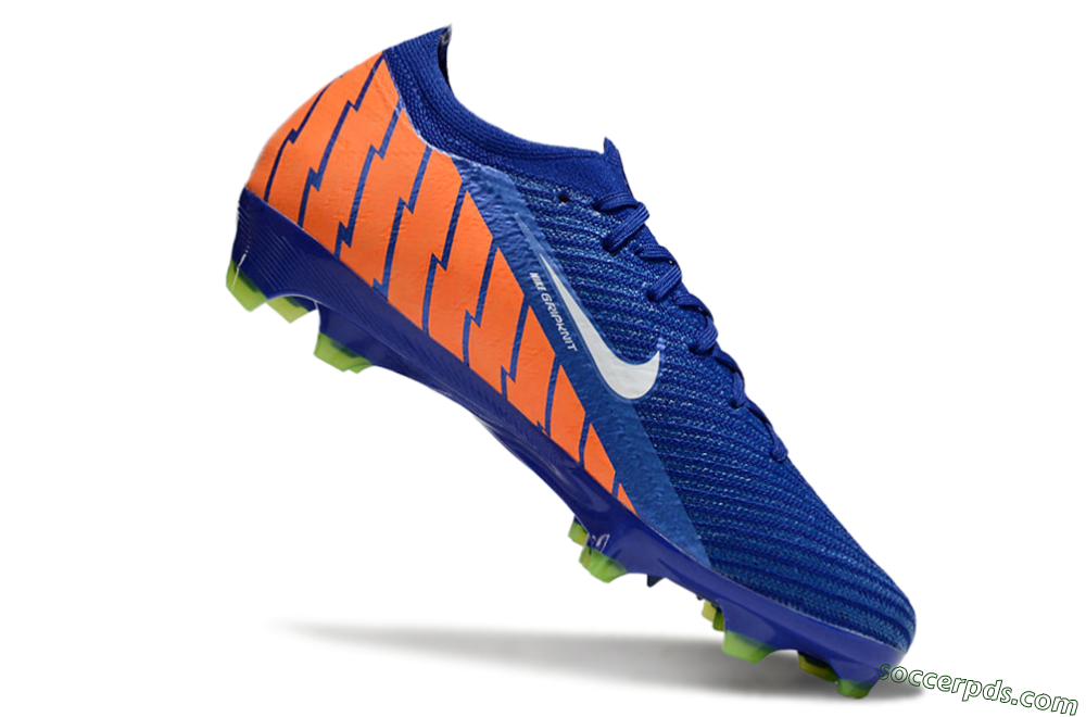 Nike Air Zoom Mercurial Vapor 16 Elite FG Low-Tops Football Boots - Blue/White/Orange 4
