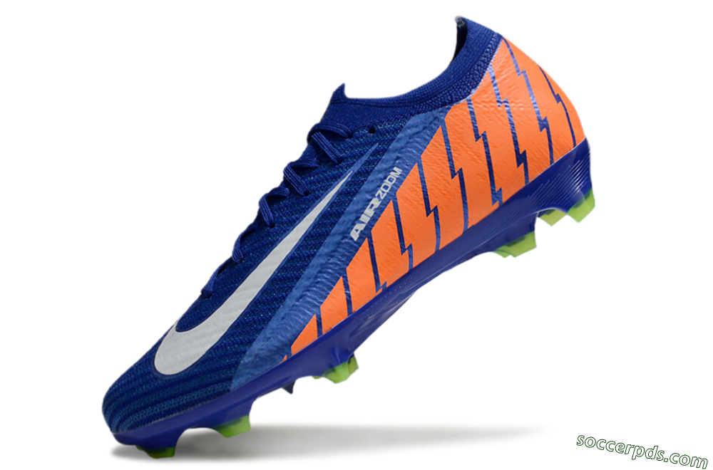 Nike Air Zoom Mercurial Vapor 16 Elite FG Low-Tops Football Boots - Blue/White/Orange 5