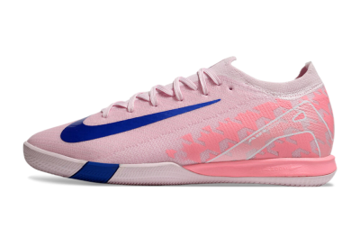 Nike Air Zoom Mercurial Vapor 16 Elite IC Low-Tops Football Shoes - Pink/Blue/White