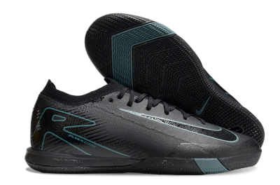 Nike Air Zoom Mercurial Vapor 16 Elite IC Low-Tops Football Shoes - Black/Blue/White