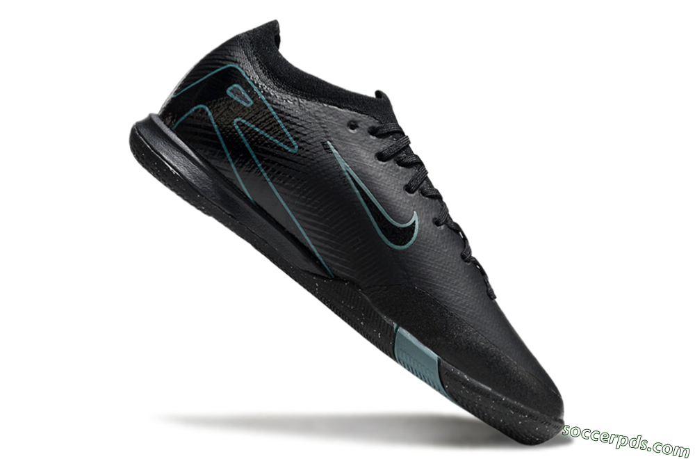 Nike Air Zoom Mercurial Vapor 16 Elite IC Low-Tops Football Shoes - Black/Blue/White 4