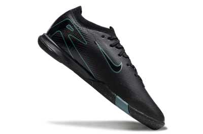 Nike Air Zoom Mercurial Vapor 16 Elite IC Low-Tops Football Shoes - Black/Blue/White