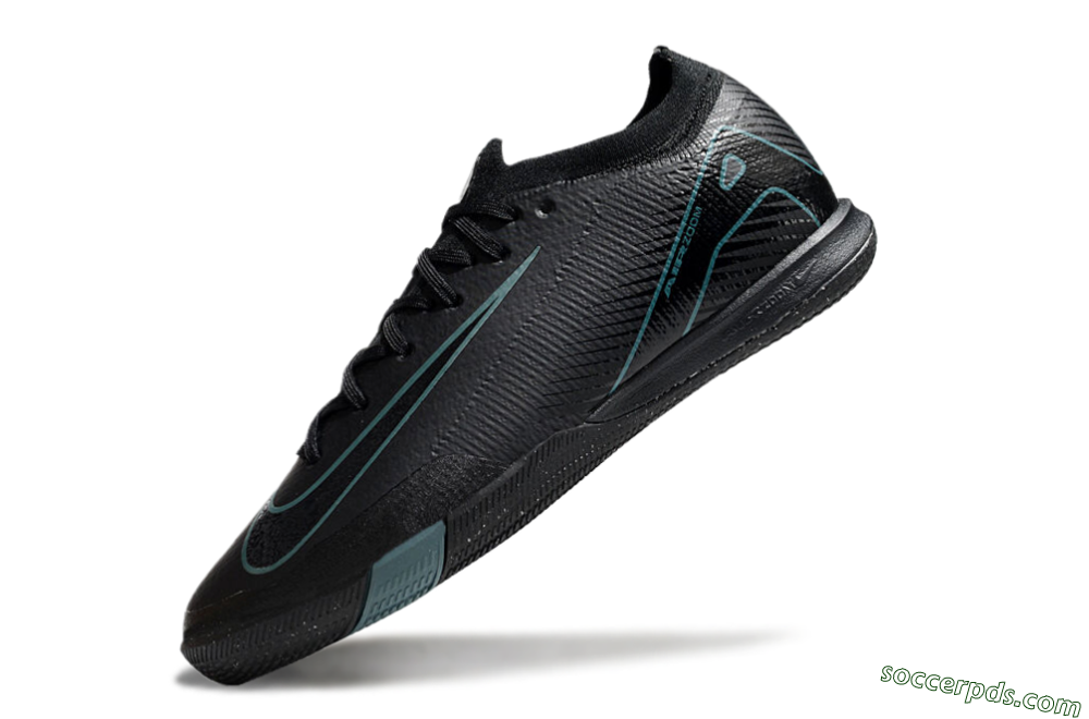 Nike Air Zoom Mercurial Vapor 16 Elite IC Low-Tops Football Shoes - Black/Blue/White 5