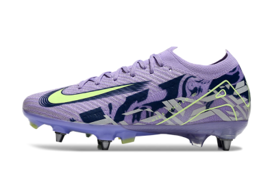 Nike Air Zoom Mercurial Vapor 16 Elite SG Low-Tops Football Boots - Purple/Yellow/White