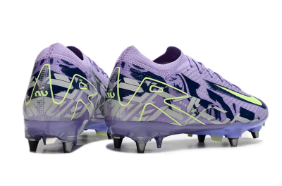 Nike Air Zoom Mercurial Vapor 16 Elite SG Low-Tops Football Boots - Purple/Yellow/White
