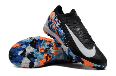 Nike Air Zoom Mercurial Vapor 16 Elite TF Low-Tops Football Shoes - Black/Blue/Orange