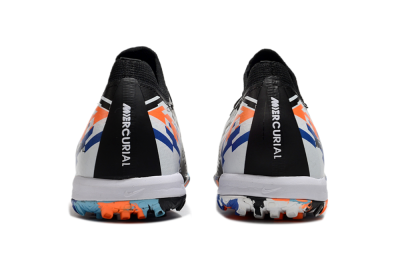 Nike Air Zoom Mercurial Vapor 16 Elite TF Low-Tops Football Shoes - Black/Blue/Orange