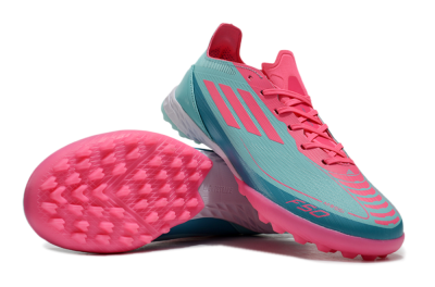 Adidas F50 Elite TF Low-Tops Football Shoes - Jade/Pink/White