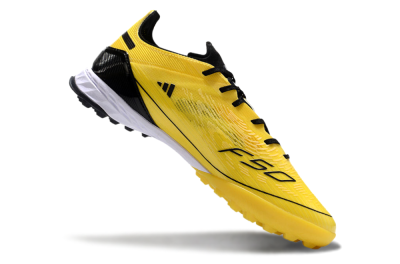 Adidas F50 Pro TF Low-Tops Football Shoes - Yellow/Black/White