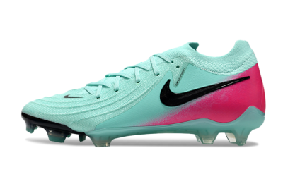 Nike Phantom Luna Elite FG Low-Tops Football Boots - Jade/Black/Pink