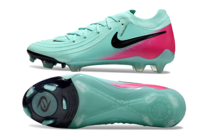 Nike Phantom Luna Elite FG Low-Tops Football Boots - Jade/Black/Pink