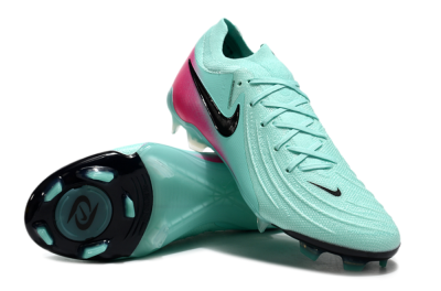 Nike Phantom Luna Elite FG Low-Tops Football Boots - Jade/Black/Pink