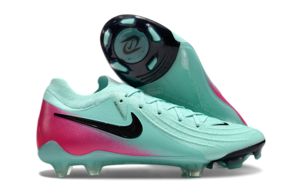 Nike Phantom Luna Elite FG Low-Tops Football Boots - Jade/Black/Pink