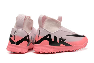 Nike Air Zoom Mercurial Superfly 9 Elite TF High-Tops Football Shoes - Pink/Black