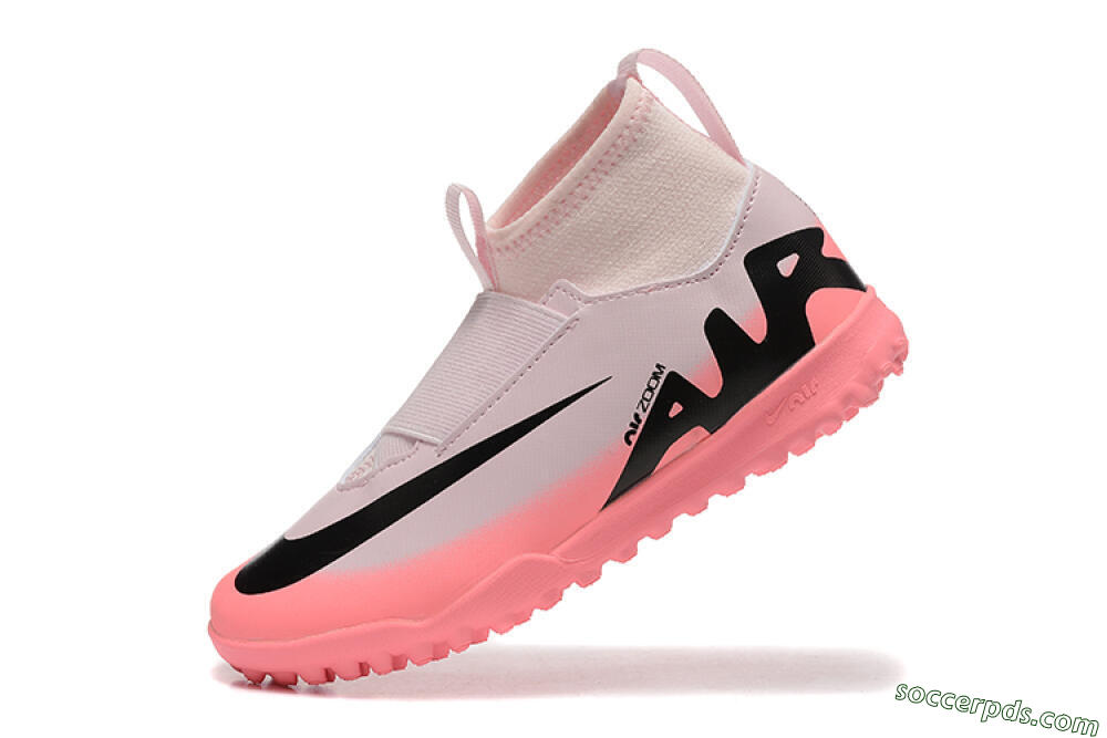 Nike Air Zoom Mercurial Superfly 9 Elite TF High-Tops Football Shoes - Pink/Black 8
