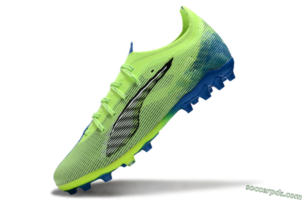 Puma Ultra 5 Ultimate FG Low-Tops Football Boots - Yellow/Black/Blue 5