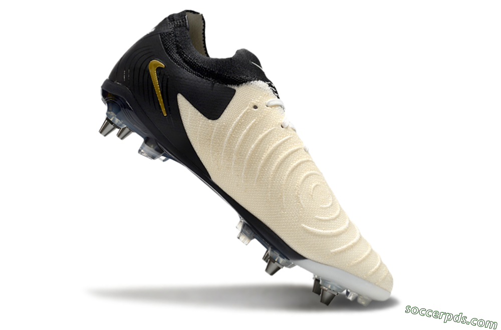 Nike Phantom Luna Elite SG Low-Tops Football Boots - Beige/Black/Gold 4