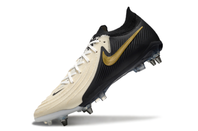 Nike Phantom Luna Elite SG Low-Tops Football Boots - Beige/Black/Gold